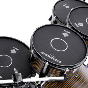 Juego de batería eléctrica electrónica profesional EYE E4 Plus, instrumentos de percusión, kit de almohadilla de batería Musical con cámara de aluminio, juego completo - Product Image 3