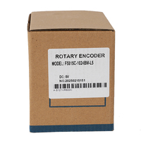 Encodeur Rotatif Incremental Photoélectrique Haute Précision F5815C-1024BM-L5 Protection IP65 Flange Arbre Solide 5V Phase A/B-Z