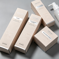 Boîte de crème à la céramide imprimée numériquement sur mesure, production en 72h, boîte cosmétique en carton blanc biodégradable