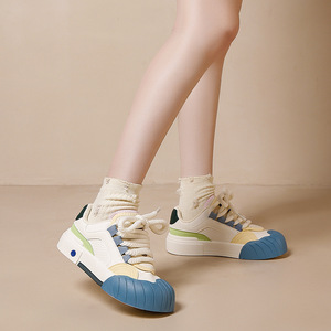 <span class=keywords><strong>Scarpe</strong></span> Chic Stile Delicato, Nuova Collezione 2024, Popolari <span class=keywords><strong>Scarpe</strong></span> <span class=keywords><strong>Sportive</strong></span> di Tendenza per Donne, <span class=keywords><strong>Scarpe</strong></span> Bianche Versatili da Ragazza - Product Image 4
