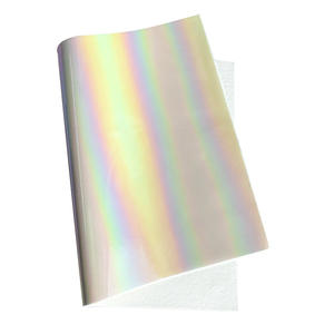 Hot Products Rainbow Laser Pu Leather Waterproof Synthetic Leather Mirror Effect Artificial Leather for Belt Seat Hat Clothes - Product Image 6