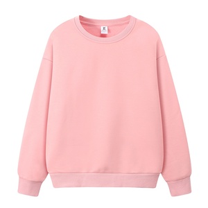 <span class=keywords><strong>Felpa</strong></span> da <span class=keywords><strong>uomo</strong></span> con scollo a girocollo personalizzato oversize ricamato con Logo personalizzato AI-MICH pesante <span class=keywords><strong>rosa</strong></span> chiaro - Product Image 1