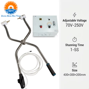Storditore Elettrico Portatile Professionale per Suini, Strumento per Macellazione e Linea di Lavorazione, Macchina Manuale per Stordimento - Product Image 1