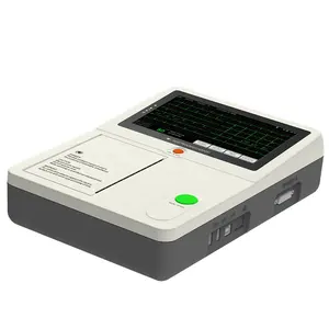 N6 ospedale clinica Yonker portatile 12 elettrodi di piombo Ecg produttori macchine Monitor produzione macchina Ecg 6 canali