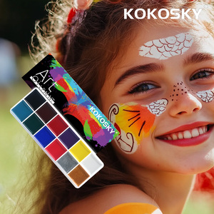 Palette <span class=keywords><strong>de</strong></span> <span class=keywords><strong>maquillage</strong></span> pour peinture corporelle imperméable, ensemble <span class=keywords><strong>de</strong></span> peinture faciale pour <span class=keywords><strong>Halloween</strong></span>, pigment <span class=keywords><strong>de</strong></span> fête, palette <span class=keywords><strong>de</strong></span> peinture à l'huile 12 couleurs, <span class=keywords><strong>maquillage</strong></span> - Product Image 1