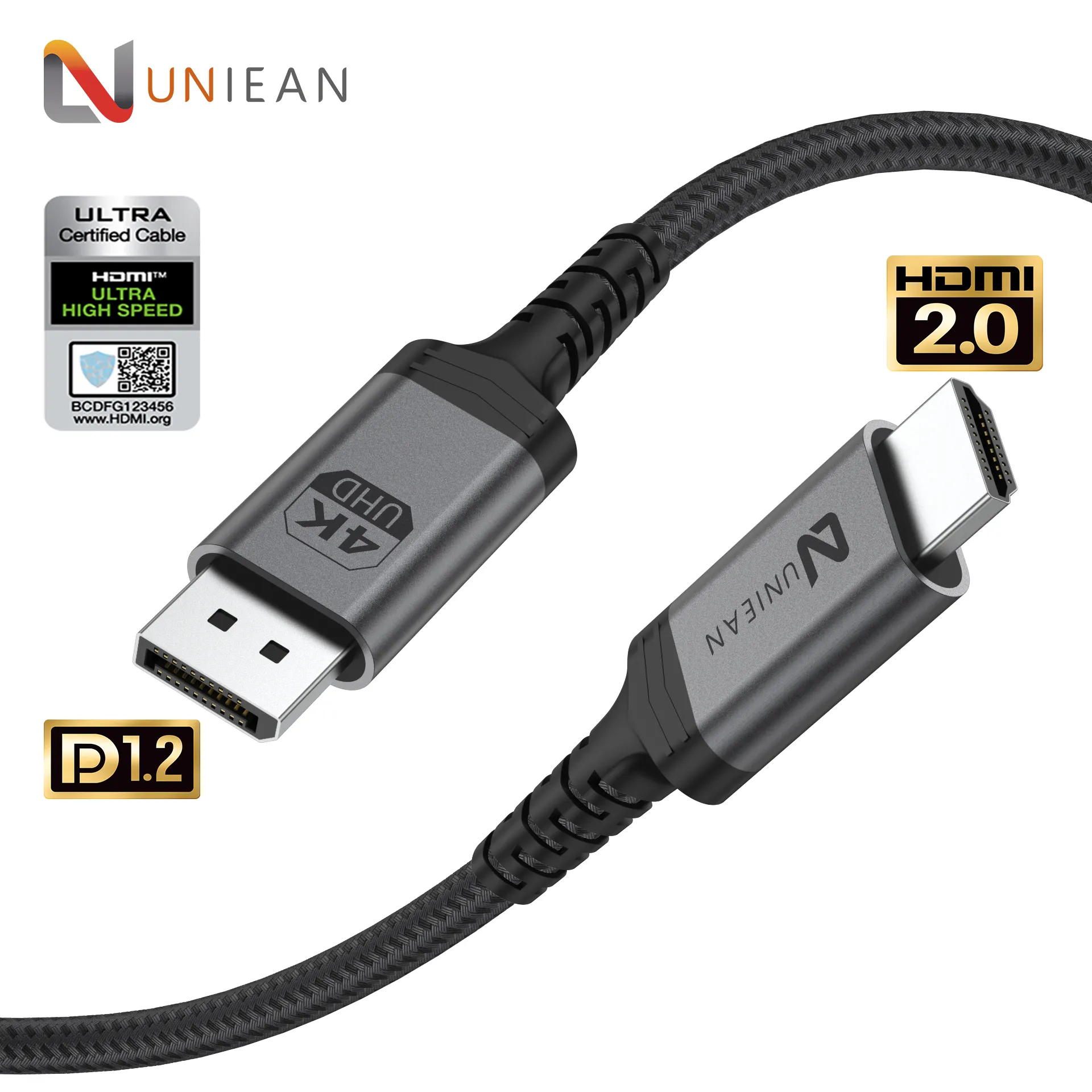 Hdmi Displayport 4K Display-Poort Naar Hdmi-Kabelkabel