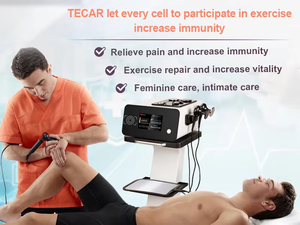 Máquina de Terapia Tecar con Control Digital RET CET de 448 kHz, Calentamiento Profundo y Pantalla Grande, Precio de Fabricante, para Clínicas de Fisioterapia - Product Image 5