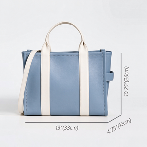 Sac fourre-tout de luxe classique pour femme 2025 de haute qualité, en cuir PU résistant à l'eau, avec chaînes, sac à main tendance - Product Image 3