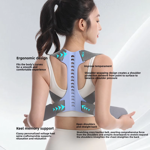 Correcteur de posture respirant pour hommes et femmes, sangles réglables pour corriger la cyphose, améliorer la posture et soulager - Product Image 2