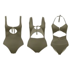 ชุดบิกินี่แบบวีสตริงสำหรับผู้หญิงไซส์พลัส OUTPACE พร้อมผ้าแห้งเร็วและระบายอากาศได้ดี - Product Image 5