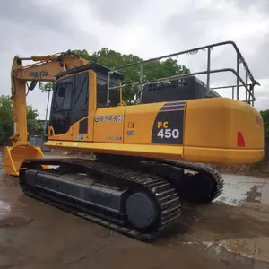 最大二手挖掘机小松PC450 PC450-8液压履带43 t大型挖掘机履带式移动设备