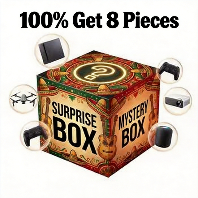 8-piece Digital Mystery Box Ultimate Level up Mystery Box for Gamers Drop Smart Bracelet SIM Slot 2026 SLB-4 Lucky Mystery Box
