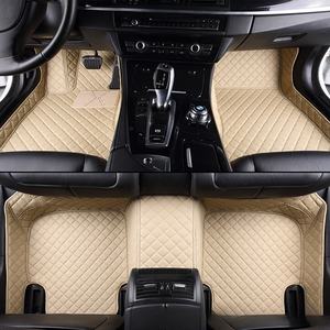 Alfombrillas de cuero 5D de lujo mercedes-benz para coche, impermeables, a prueba de polvo, TPE, juego de alfombrillas antideslizantes para pies para A4L A6L Q3 Q5 Q5L Q7 A1 <span class=keywords><strong>A3</strong></span> - Product Image 2