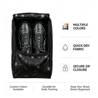 Sac à chaussures de sport ventilé, sac de transport pour chaussures de sport résistant à l'eau, pour le football, le basketball, le golf, les sports de plein air