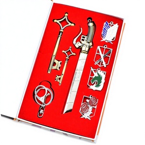Set di Modelli da Collezione Attack on Titan: Collana, Portachiavi, Distintivo Ala <span class=keywords><strong>della</strong></span> Libertà, Allen Soldier Training Investigation - Edizione Commercio Estero, Regalo di Compleanno - Product Image 1
