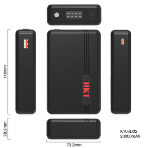 Climatiseur portable <span class=keywords><strong>19V</strong></span> alimenté par batterie, <span class=keywords><strong>Powerbank</strong></span> rechargeable 20000mAh, chargeur de téléphone portable, refroidissement électrique, Power Bank AC - Product Image 5