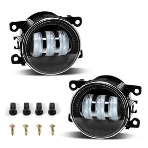 Accessoire de voiture directement de l'usine, phare antibrouillard LED pour pare-chocs avant, lampe de conduite pour <span class=keywords><strong>Ford</strong></span> Focus Fiesta <span class=keywords><strong>Transit</strong></span> MK2 MK3, phare antibrouillard à 3 lentilles - Product Image 6