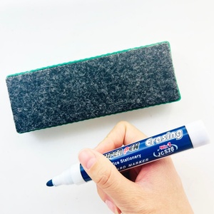 Marqueur magnétique noir pour tableau blanc avec gomme, vente directe d'usine, haute qualité, best-seller - Product Image 5