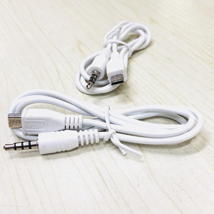 Micro <b>Usb</b> To 3.5Mm Audio <b>Adapter</b> Cable For Mobile Phone With <b>Plug</b> In Connection Pvc Material - Product Image 2