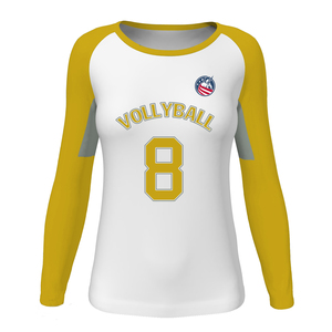 レディースコンペティショントレーニングバレーボールジャージースーツバレーボールウェア用ロングスリーブ - Product Image 4