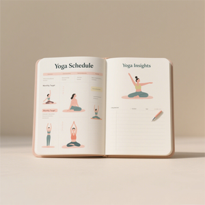 Carnet de <span class=keywords><strong>méditation</strong></span> et de planification de la vie personnalisé, planificateur de remise en forme, yoga, salle de sport, entraînement, planificateur/journal de remise en forme - Product Image 2