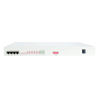 Multiplexeur Fibre Optique Hongda 16E1+4FE PDH SJ 120-16E1-4FE Convertisseur 16 Canaux E1 4FE vers Fibre