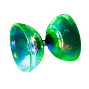 Professionnel trois roulements haute vitesse rotatif respectueux de l'environnement cadeau pour enfants lueur <span class=keywords><strong>Diabolo</strong></span> Sports de Fitness en plein air - Product Image 1