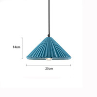 Style industriel nordique Macaron ciment suspension simple personnalité créative pour lait thé Restaurant café Bar AC