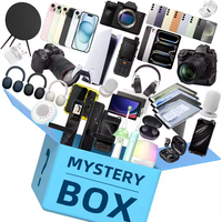 Nuevo Lanzamiento: Caja Misteriosa Electrónica 3C con Regalo Sorpresa - Ratón Inalámbrico, Altavoz, Auriculares, Mini Cámara
