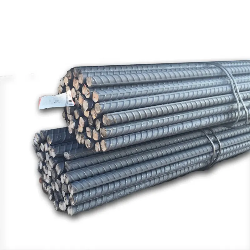 Varilla de acero 1/2 "grado 60 ASTM 615 / 615M Rebar 3/8 A36 Varilla de hierro al carbono Varilla de acero para construcción