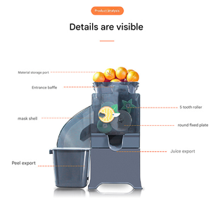 Estrattore di Succo Elettrico Commerciale ad Alta Efficienza per Calamansi e Limoni, Outlet di Fabbrica per Ristoranti e Juice Bar - Product Image 4