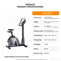 Heimtrainer mit Magnetwiderstand und Riemenantrieb sowie Einstellbarem Widerstand - Direkt vom Hersteller Indoor-Fitnessgerät