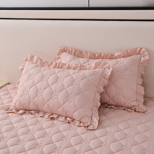Soybean-padded <b>Fitted</b> <b>Sheet</b> Bed Skirt Integrated Dustproof Cover Set Three Piece Mattress Cover With Skirt All Seasons Home Use - Product Image 5