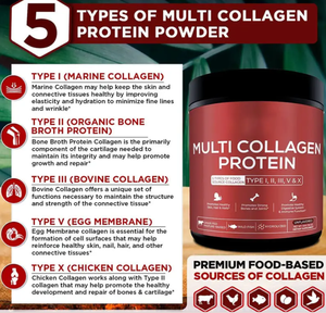 El polvo de péptidos de Colágeno Hidrolizado de etiqueta privada OEM/ODM con probióticos admite la piel y las uñas de los adultos - Product Image 3