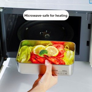 Tianxing nhà máy bán buôn rò rỉ bằng chứng thép không gỉ 304 Hộp Ăn Trưa không khí chặt chẽ container lưu trữ thực phẩm với thời gian ghi âm - Product Image 4