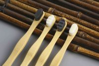 Brosse à dents biodégradable pour adultes, naturelle, douce, 10 000 poils, certifiée CE ISO, usage domestique