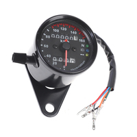 Speedometer sepeda motor Digital, Speedometer Meter Digital sepeda motor Universal dengan lampu LED