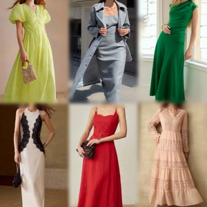 Lote Mixto de Vestidos de Verano para Mujer al por Mayor, Ropa Usada, Lote de Vestidos Midi y Maxi de Encaje Floral, Fardos de Vestidos Vintage para Dama para Reventa - Product Image 3