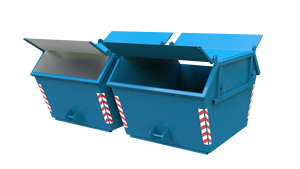 Contenedor de Almacenamiento de Residuos Industriales BDB BDB.60102-A 2M, Fabricado en Hardox ST-52/ST-37, para Recolección de Basura y Tratamiento de Desechos - Product Image 3