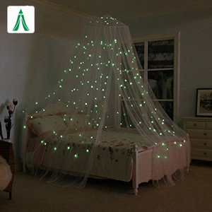 Mosquitero de Poliéster 100% Personalizado de Fábrica, Estilo Princesa, con Soporte <span class=keywords><strong>para</strong></span> <span class=keywords><strong>Cama</strong></span>, Dosel <span class=keywords><strong>para</strong></span> Dormitorio - Product Image 5