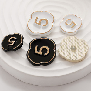 Kreative digitale Farbe Laser knopf Hand genäht Druckknopf Perle Logo Dekoration Nachhaltige Zink legierung Schaft Stil Beschichtung - Product Image 2