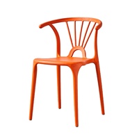 Chaise simple pour la maison, chaise de salle à manger pour restaurant, chaise de bureau de loisirs, chaise de négociation, chaise en plastique, chaise de professeur