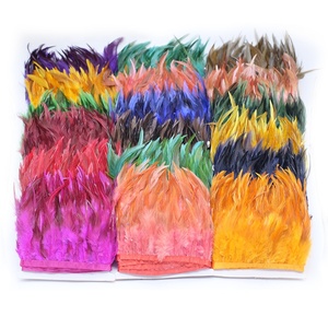 Pluma de Pollo Roja Puntiaguda Colorida <span class=keywords><strong>para</strong></span> Representaciones, Disfraces, Accesorios, <span class=keywords><strong>Atrapasueños</strong></span>, Adornos Decorativos Personalizados - Product Image 2