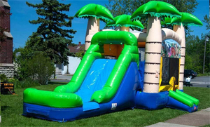 Castillo Inflable Multifuncional con Doble Tobogán, Material de PVC, para Desafíos Extremos, Hecho en China - Product Image 6
