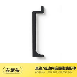 Rodapié de pared empotrado de aleación de aluminio ultraestrecho de 2 cm/3/5 cm/8 cm, invisible y oculto, de metal. - Product Image 4