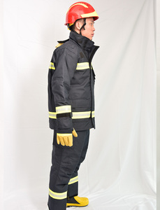 飛行用ホース、難燃性シャツ、二重構造の消防士用革製カスタム裏地、消防用、火災抵抗性ジャケットなしの射撃訓練 - Product Image 3