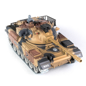 รถถังจำลอง <span class=keywords><strong>M60</strong></span> สเกล 1:18 รุ่น PRO ผลิตจากโลหะ ของเล่นรถถังบังคับวิทยุ 2.4Ghz ยิงกระสุน PP และกระสุนน้ำ ของขวัญสำหรับผู้ที่ชื่นชอบรถถัง - Product Image 2