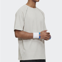 T-shirt en modal Coolmax de haute qualité, soyeux et rafraîchissant, pour la gym, avec coutures contrastées, fournisseur en gros, écologique, séchage rapide