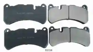 Plaquettes de frein avant SDCX OEM pour Maserati Ghibli modèle 980156013 & 980139070 D1116 plaquettes de frein à faible bruit et faible poussière