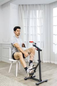 BNcompany Vélo d'exercice d'intérieur à usage domestique Vélo d'exercice <span class=keywords><strong>cardio</strong></span> mécanique avec vélo stationnaire à résistance au frottement - Product Image 5